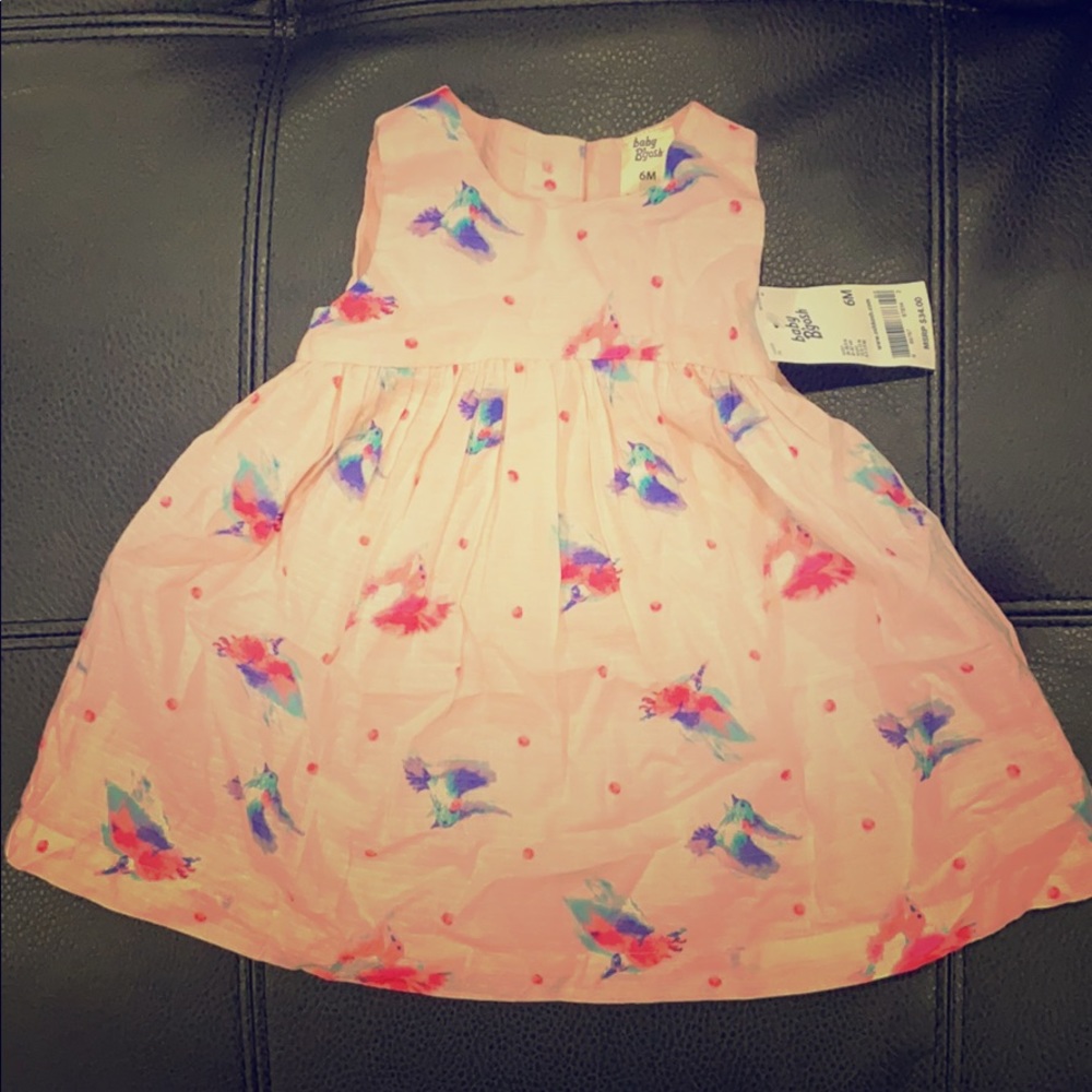 Baby Bigosh baby girl dress. Pink. Size 6 months